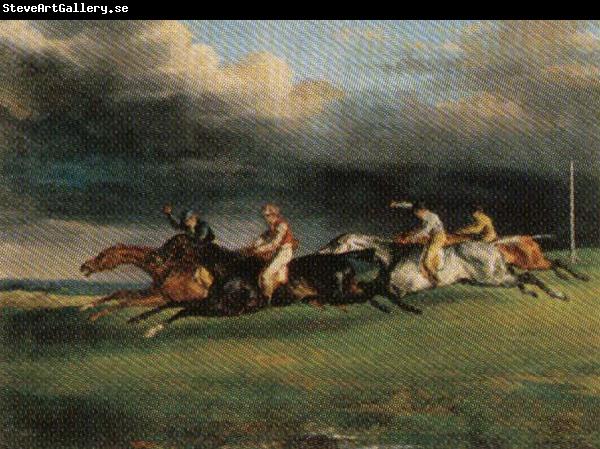 Theodore Gericault Epsom Derby